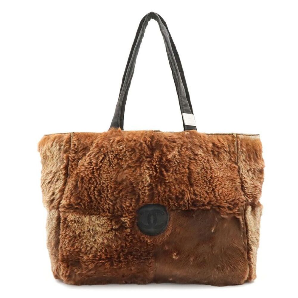 Chanel Lapin Suede Tote Bag